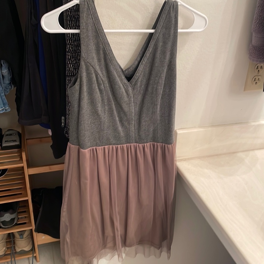 Small Grey Tulle Dress